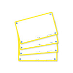 OXFORD FLASH 2.0 flashcards - 75x125 mm - uni blanc - jaune - lot 80 - Compatible SCRIBZEE® - 400133895_1200_1709285040