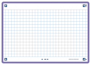 OXFORD FLASH 2.0 flashcards - 105x148 mm - quadrillé 5 mm - violet - lot 80 - Compatible SCRIBZEE® - 400133901_1100_1573405103