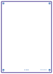 OXFORD REVISION 2.0 cards - blank with violet frame, 14,8 x 21 cm, pack of 50 - 400133970_1100_1686092406
