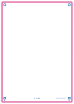 OXFORD REVISION 2.0 cards - blank with fuchsia frame, 14,8 x 21 cm, pack of 50 - 400133975_1100_1686092430