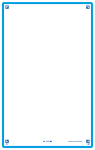 OXFORD REVISION 2.0 cards - blank with turquoise frame, 12,5 x 20 cm, pack of 50 - 400134010_1100_1686092337