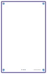 OXFORD REVISION 2.0 cards - blank with violet frame, 12,5 x 20 cm, pack of 50 - 400134011_1100_1686092343