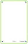 OXFORD REVISION 2.0 cards - blank with green frame, 12,5 x 20 cm, pack of 50 - 400134016_1100_1686092373