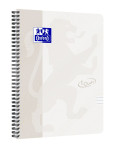 OXFORD Touch notesbog A4 linjeret 7mm soft touch omslag dobbeltspiral 180 sider -  - 400134118_1100_1676925510