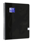 OXFORD Touch Cahier - A4 - Couverture Souple - Reliure intégrale - Quadrillé 5mm - 140 pages - Compatible SCRIBZEE® - Noir - 400134120_1100_1676938486