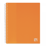 OXFORD SCHOOL LIFE SPIRAL DISPLAY BOOK - A5 - 40 pochettes - Polypropylene - Translucide - Orange - 400135686_1100_1583251162