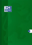 OXFORD ESSE BRULION - A4 - twarda kartonowa okładka - szyty - kratka 5x5 mm z marginesem - 96 kartek - zielony - 400136857_1100_1677206694