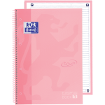 OXFORD TOUCH Europeanbook 1 WRITE&ERASE - A4+ - Extra harde kaft - Microgeperforeerd spiraal notitieboek - gelijnd - 80 Pagina's - SCRIBZEE - PASTELBLAUW - 400138324_1100_1686201624