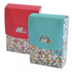 OXFORD FLOWERTY POCKET FOR TISSUES - 6x9cm - Polypropylene - Assorted colors - 400139377_1400_1594078444