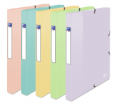 OXFORD PASTEL SCHOOL LIFE FILING BOX - 24X32 - 25 mm spine - Polypropylene - Assorted colors - 400141677_1400_1594850799
