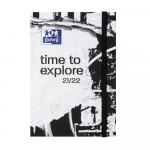 Oxford Schülerkalender Time - 12x18 cm - 1 Tag pro Seite - 176 Blatt -  OPTIK PAPER® - gebunden - SCRIBZEE® kompatibel - 3 Farben sortiert - 400142786_1101_1608662583