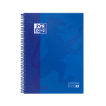 Oxford European Book 1 - A4+ - kariert - 80 Blatt - robuster Hardcover-Deckel - Spiralbindung und Mikroperforation - SCRIBZEE® kompatibel - Dunkelblau - 400143867_1101_1686108004