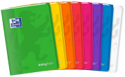 OXFORD EASYBOOK ZESZYT - A5 - KRATKA 5x5 mm z marginesem - okładka z polipropylenu - zszywki - 60 kartek - miks kolorów - 400146693_1200_1611078727