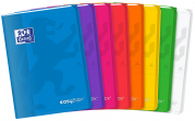 OXFORD EASYBOOK ZESZYT - A5 - LINIA 9 mm z marginesem - okładka z polipropylenu - zszywki - 60 kartek - miks kolorów - 400146694_1200_1611078766