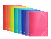 OXFORD URBAN SPIRAL DISPLAY BOOK - A4 - 40 pockets - Polypropylene - Assorted colors - 400147014_1200_1661864234