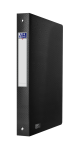 OXFORD URBAN RING BINDER - A4 - 40 mm spine - 4-O rings - Polypropylene - Opaque - Black - 400147049_1300_1686122760