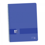 OXFORD LIVE & GO Europeanbook 1 - A4+ - Tapa de Plástico - Cuaderno espiral microperforado - 5x5 - 80 Hojas - SCRIBZEE - AZUL MARINO - 400149358_1100_1612349278
