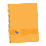 OXFORD LIVE & GO Europeanbook 1 - A4+ - Tapa de Plástico - Cuaderno espiral microperforado - 5x5 - 80 Hojas - SCRIBZEE - PEACH - 400149422_1100_1612349334