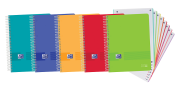 OXFORD LIVE & GO Europeanbook 8 - A4+ - Tapa de Plástico - Cuaderno espiral microperforado - 5x5 - 160 Hojas - SCRIBZEE - COLORES VIVOS - 400149423_1200_1686129027