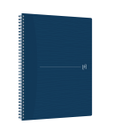 Oxford Origins Notebook - A4+ - Soft Cover - Twin-wire - Ruled - 140 Pages - SCRIBZEE ® Compatible - Blue - 400150002_1300_1685149561