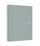Oxford Origins Notebook - A4+ - Soft Cover - Twin-wire - Ruled - 140 Pages - SCRIBZEE ® Compatible - Grey - 400150003_1300_1685149566