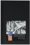 OXFORD Skizzenbuch - A6 - 96 Blatt - 100g/m² - Deckel aus stabilem Hardcover - schwarz - 400152626_1100_1695113662