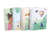 OXFORD Horizons - A6 - Soft Cover - Twin-wire Notebook - Ruled - 100 Pages - Assorted Designs - 400154340_1400_1685149199