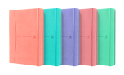 OXFORD Signature Journal - A5 - Hardback Cover - Casebound - 5mm Squares - 160 Pages - SCRIBZEE Compatible - 5 Assorted Pastel Colours - 400154940_1401_1664786580