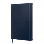 OXFORD Signature Journal - A5 - Hardback Cover - Casebound - 5mm Squares - 160 Pages - SCRIBZEE Compatible - Dark Blue - 400154944_1300_1619179930