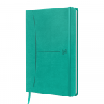 OXFORD Signature Journal - A5 - Hardback Cover - Casebound - 5mm Squares - 160 Pages - SCRIBZEE Compatible - Turquoise - 400154946_1301_1619179891