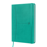 OXFORD Signature Journal - A5 - Hardback Cover - Casebound - 5mm Squares - 160 Pages - SCRIBZEE Compatible - Turquoise - 400154946_1301_1685149410