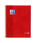 OXFORD SCHOOL CLASSIC - A5+ - Tapa Extradura - Europeanbook 1 - 5x5 - 80 Hojas - Rojo - SCRIBZEE - 400155611_1100_1688738941
