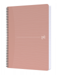 OXFORD My Rec'Up Cahier - A4 - Couverture Souple - Reliure intégrale - Ligné - 180 pages - Compatible SCRIBZEE® - Papier Recyclé - Rose - 400166097_1300_1649106160
