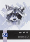 OXFORD ARTISTIC BLOK DO MARKERA - A3 - 15 kartek - 180 g - klejony - biały - 400166105_1100_1690277615