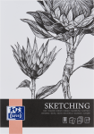 OXFORD bloc dessin - A4 - couverture souple - collé - blanc - 50 feuilles - dessin - 400166109_1100_1690277717