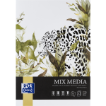 OXFORD Art Mixed Media Block - A3 - Softcover Einband aus Karton - verleimt - weiss - 25 Blatt - Mixmedia - 400166124_1100_1709211701