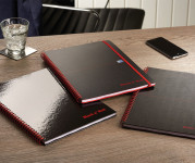 Oxford Black n' Red Wirebound Notebooks