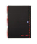 Oxford Black n' Red Polypropylene Notebooks