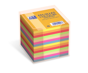 OXFORD Rainbow Memo Cube Refill + Container
