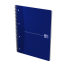 OXFORD Essentials, doppelspiralgebundenes Collegeblock A4+, 5mm kariert, 70 Blatt, Optik Paper®, 4-fach gelocht, SCRIBZEE® kompatibel, Deckel aus kunststoffbeschichtetem Karton, blau -  - 100050225_1300_1686182519