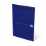 OXFORD Office Essentials Schrijfblok - A4 - Soepele Kartonnen kaft - Kopgelijmd - 50 Vel - Blanco met lijnenblad - Blauw - 100050239_1300_1583237180