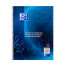OXFORD Muziek Collegeblok - A4+ - Soepele Kartonnen Kaft - Enkelspiraal - 14 Notenbalken - 50 Vel - SCRIBZEE® Compatible - Blauw - 100050345_1100_1621324834