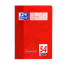 OXFORD School Vokabelheft - A5 - Lineatur 54 (3 Spalten) - 40 Blatt - Optik Paper® - Deckel aus kunststoffbeschichtetem Karton - rot und grün - 100050390_1100_1686094824