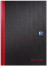 OXFORD Black n'Red gebundenes Notizbuch - A4 - blanko - 96 Blatt - Optik Paper® - Deckel aus stabilem Karton - schwarz/rot - 100080489_1100_1677151738