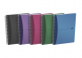 OXFORD Office Urban Mix Notebook - A5 –polypropenomslag – dubbelspiral – 5 mm rutor –100 sidor – SCRIBZEE®-kompatibel – blandade färger - 100100415_1400_1662130617