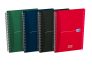 OXFORD Office Essentials A-Z-adressebok - A5 - Innbundet - dobbelt wire - spesifikk linjering - 144 sider - assorterte farger - 100101258_1400_1685151740