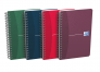 Oxford Office Essentials Carnet - 11x17 cm - Couverture souple - Reliure intégrale - Petits carreaux 5x5 - 180 Pages - Coloris Assortis - 100103841_1400_1636058872