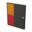 Oxford International Activebook - A4+ - 5 mm kariert - 80 Blatt - Doppelspirale - Polypropylen Cover - SCRIBZEE® kompatibel - Grau - 100104329_1300_1648590850