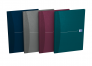 Oxford Office Essentials notatbok - A4 – hardt omslag – innbundet – linjert – 192 sider – assorterte farger - 100105005_1400_1658160443