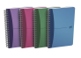 OXFORD Office Urban Mix Notebook - 11x17cm –polypropenomslag – dubbelspiral – linjerad – 180 sidor – blandade färger - 100105213_1400_1685153914